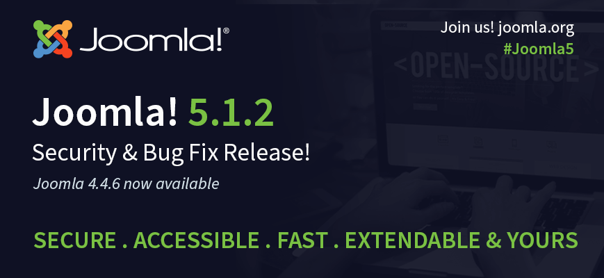 Joomla 5.1.2 и Joomla 4.4.6: патч безопасности и исправления