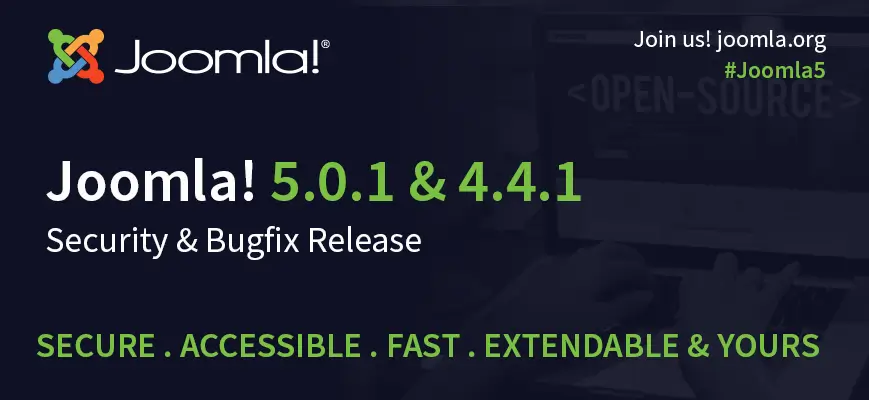 Joomla 5.0.1 и 4.4.1: релизы исправлений 