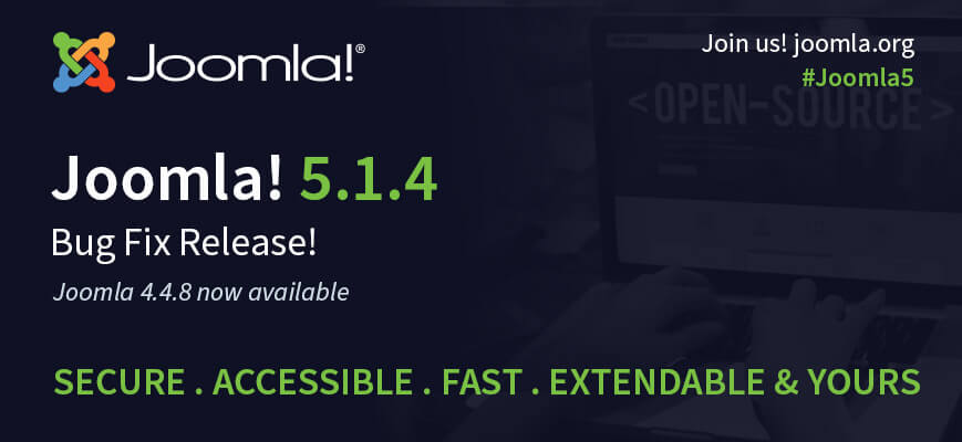 Joomla 5.1.4 и Joomla 4.4.8: исправления багов