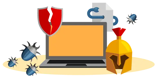 Infected website